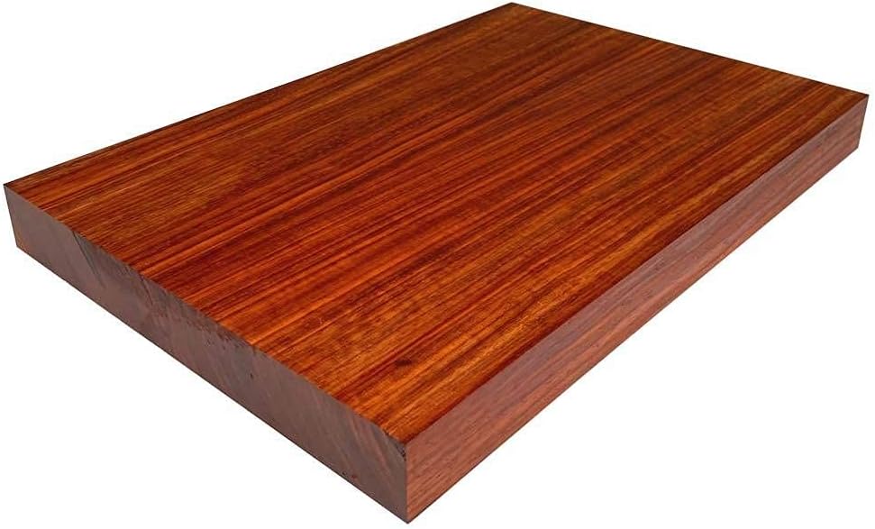 Exotic Electric Guitar Body Blank Wood, Variety of Exotic Luthier Wood to Choose From (Padauk)