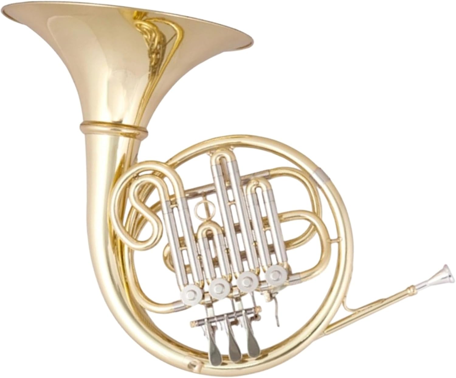 4 Key French Horn French Horn Instrument Four Key Split Single Row B/F Double Suitable For Beginners To Play(1)