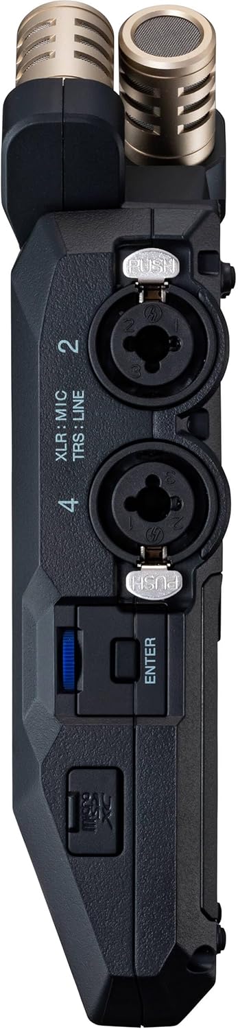 Zoom H6essential 6-Track 32-Bit Float Portable Audio Recorder with 32GB microSD Card and AA Batteries