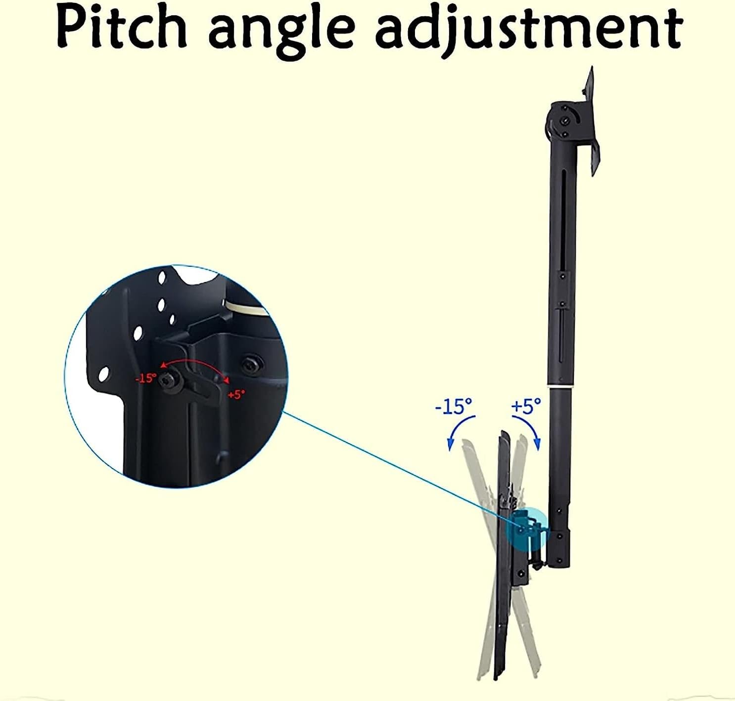 Adjustable TV Wall Mount Ceiling Bracket Tilt & Swivel TV Stand for 3265 Inch TVs Supports Up to 60kg Perfect for Home Theater & SpaceSaving Solutions.