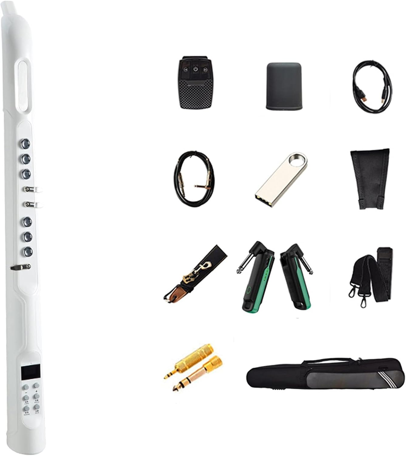 Electric Blowpipe New Type Electronic Blowpipe Instrument Electric Saxophone is Suitable for Beginners Student Saxophone (Color : 9)