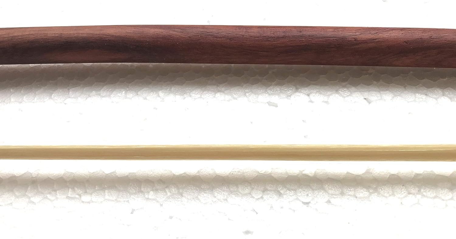 Horse Hair Bow for Sarangi Israj Dilruba Taus 26 Inch Mongolian natural White