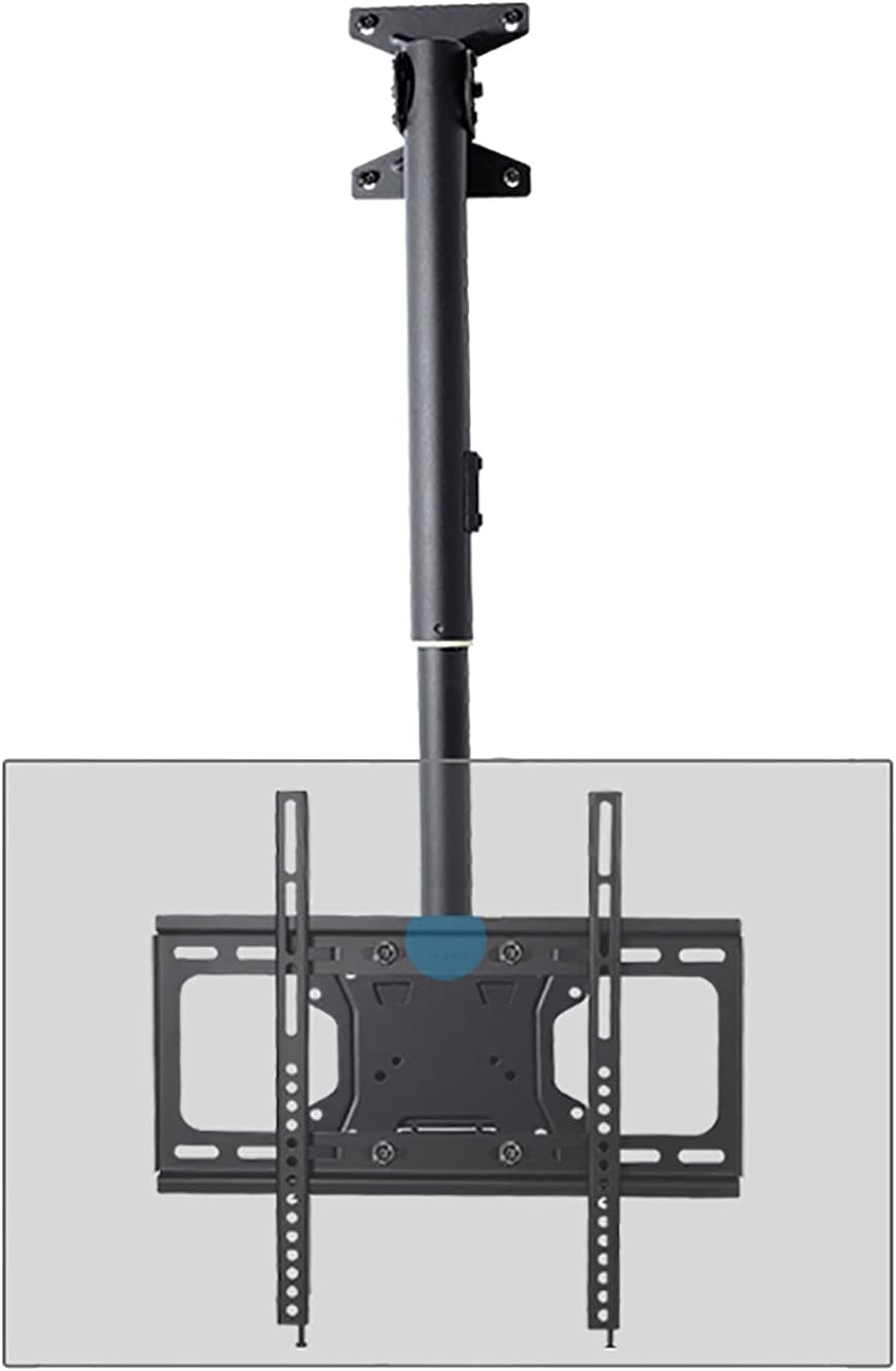 TV Bracket tv Wall Mount Ceiling TV Mount Fits Most 32-65inch LCD Flat Screen, Two Installation Methods: Ceiling and Wall (500-1000mm