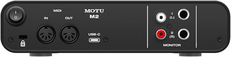 Motu M2 2x2 USB Audio Interface with AKG Project Studio P220 Condenser Mic, HPC-A30 Studio Monitor Headphones & XLR Cable Bundle