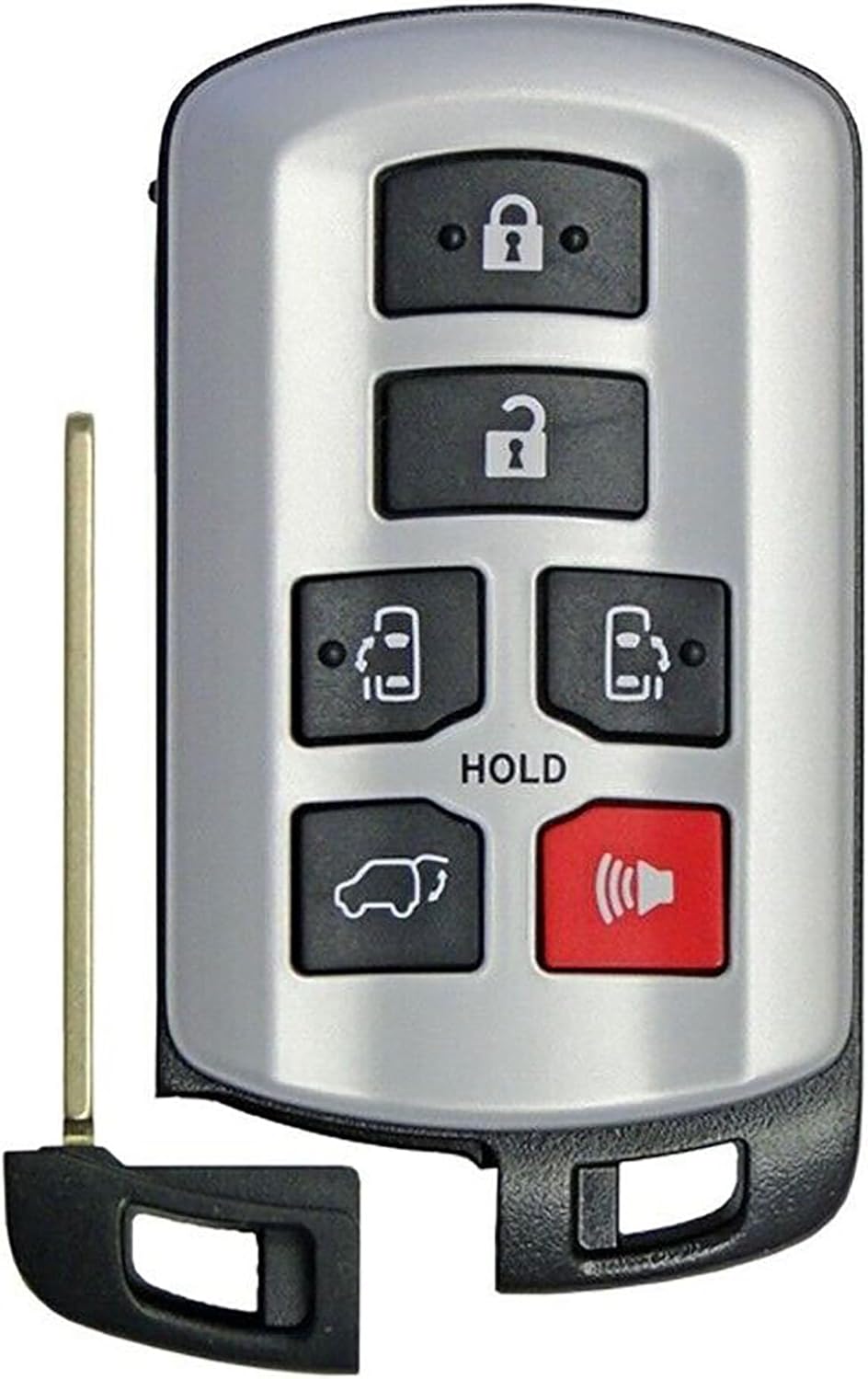 1x New Quality Replacement Prox Key Fob Compatible with & Fit for 2011-2020 Toyota Sienna HYQ14ADR - MPN HYQ14ADR-02