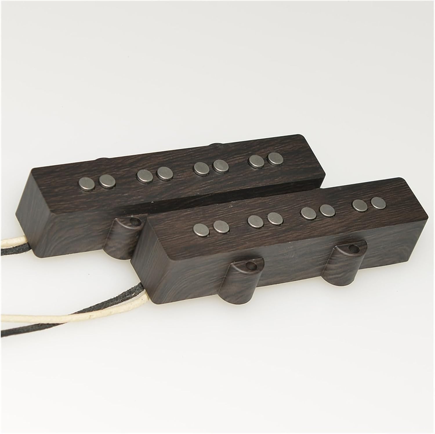 4 Strings/5 String Bass Pickup Set Open Style Alnico 5 Magnet Neck and Bridge Pickup Set for Bass Guitar Electric Guitar Pickups Set (Color : 4 Strings 02)