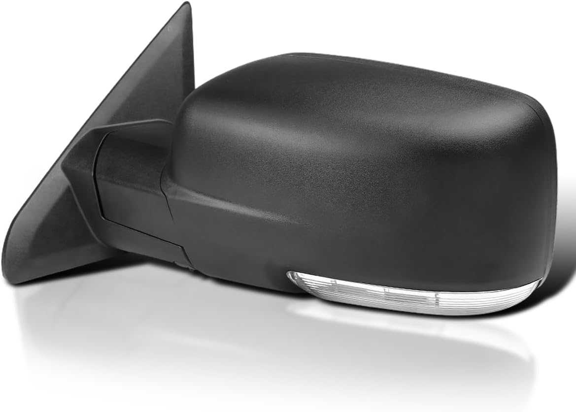 Spec-D Tuning Left Driver Side Power Heated Side Mirror w/LED Signal Compatible with 2013-2019 Ram 1500