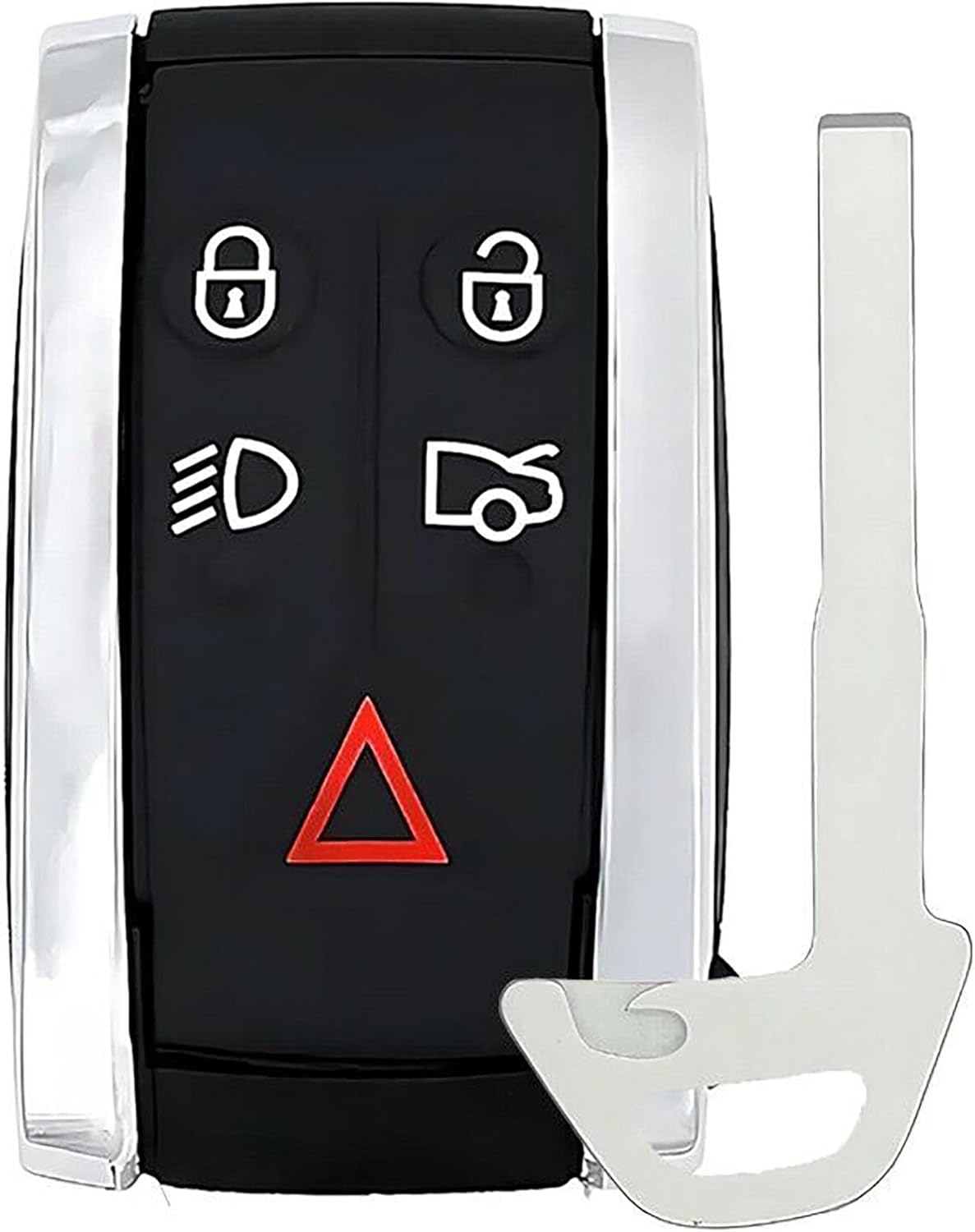 1x New Quality Replacement Proximity Key Fob Remote Compatible with & Fit for Jaguar Vehicles - MPN KR55WK49244-02