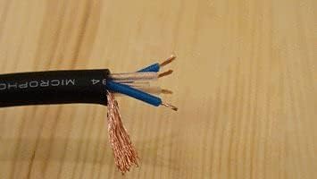 MOGAMI 2534 XLR Microphone Cable (4.9feet) Black