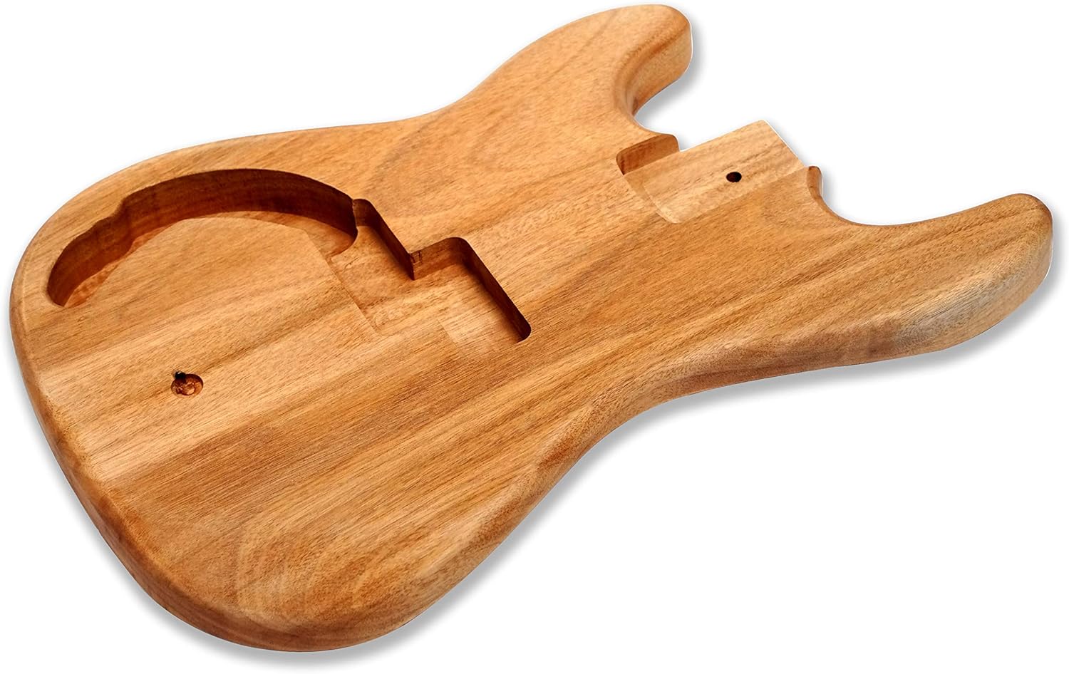 Bex Gears Left-handed Unfinished PB Bass Guitar Body, Okoume wood Body
