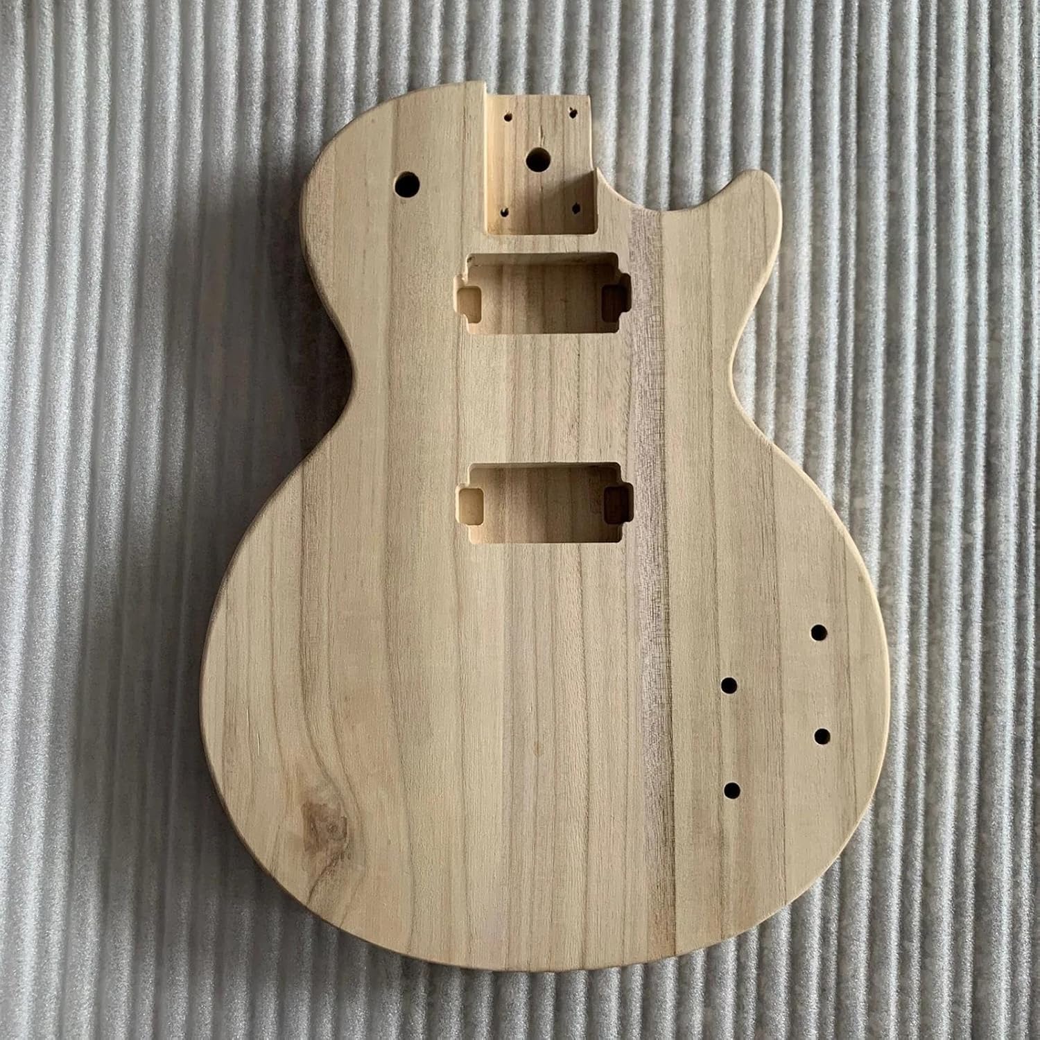 Guitar Body Guitar Replacement Parts Unfinished Electric Guitar Body Maple Wood Blank Guitar Barrel For PB Style Bass Guitars DIY Parts Guitar Accessories