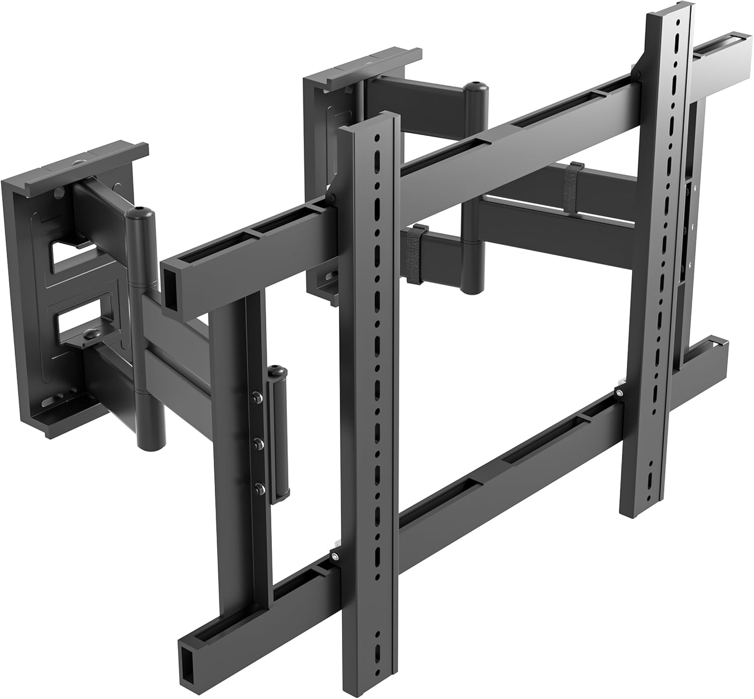 TV Wall Mount for 85 86 90 98 100 105 110 115 116 120 inch, Full Motion Corner TV Bracket for 55-120 inch LCD/LED/OLED Screen TVs Hold up to 298 lbs, Max VESA 800x600mm, Black, DY862