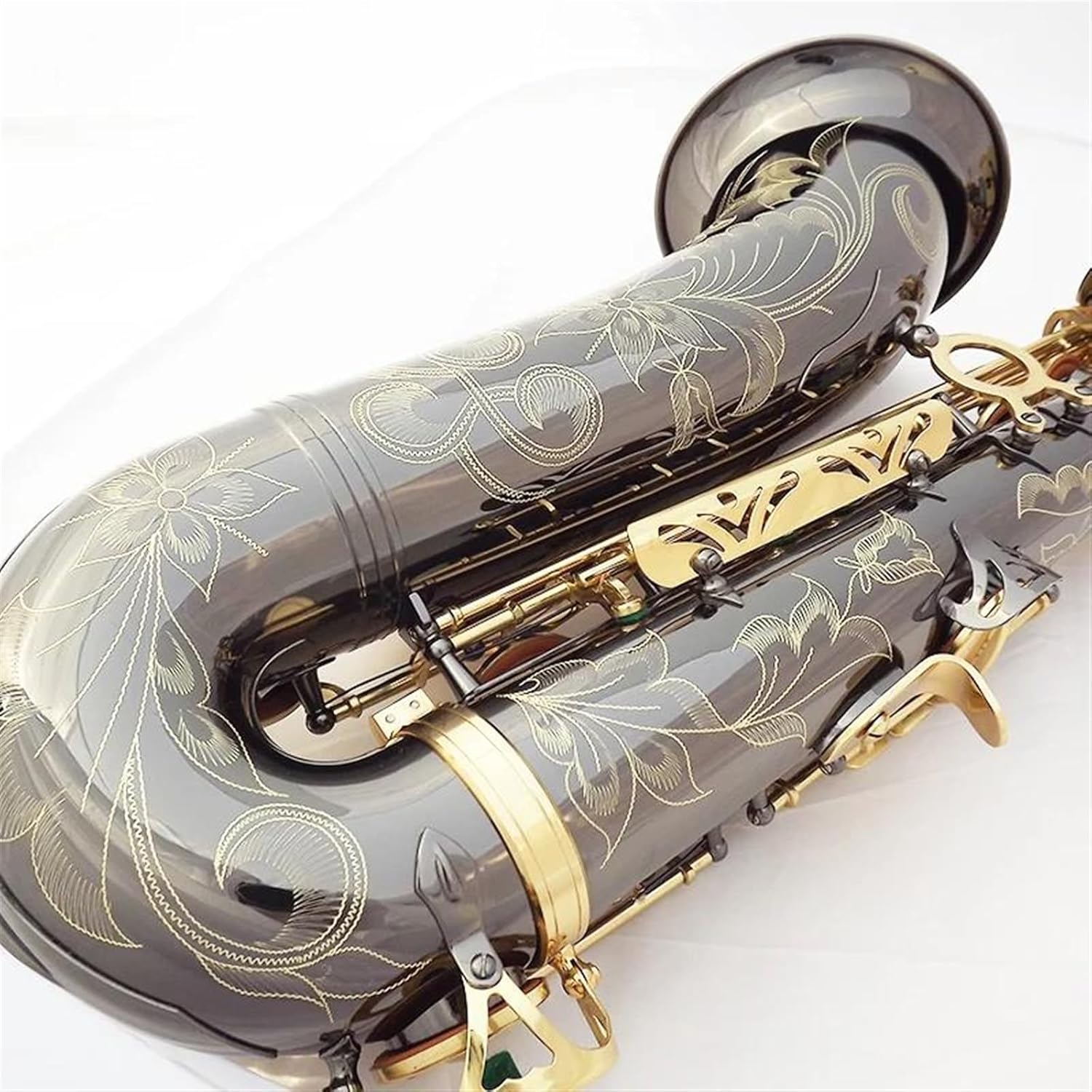 Woodwind Instruments Tenor Saxophone B Flat Playing Professionally Paragraph Music Black
