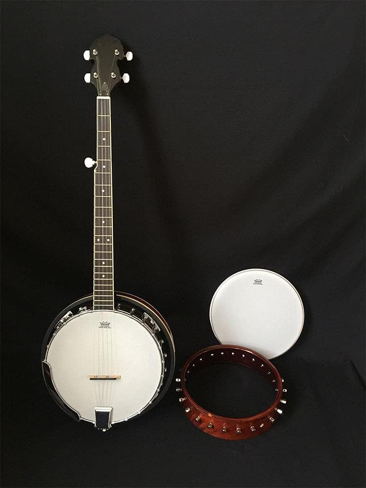 5-String Banjo 24 Bracket with Closed Solid Back and Geared 5th Tuner