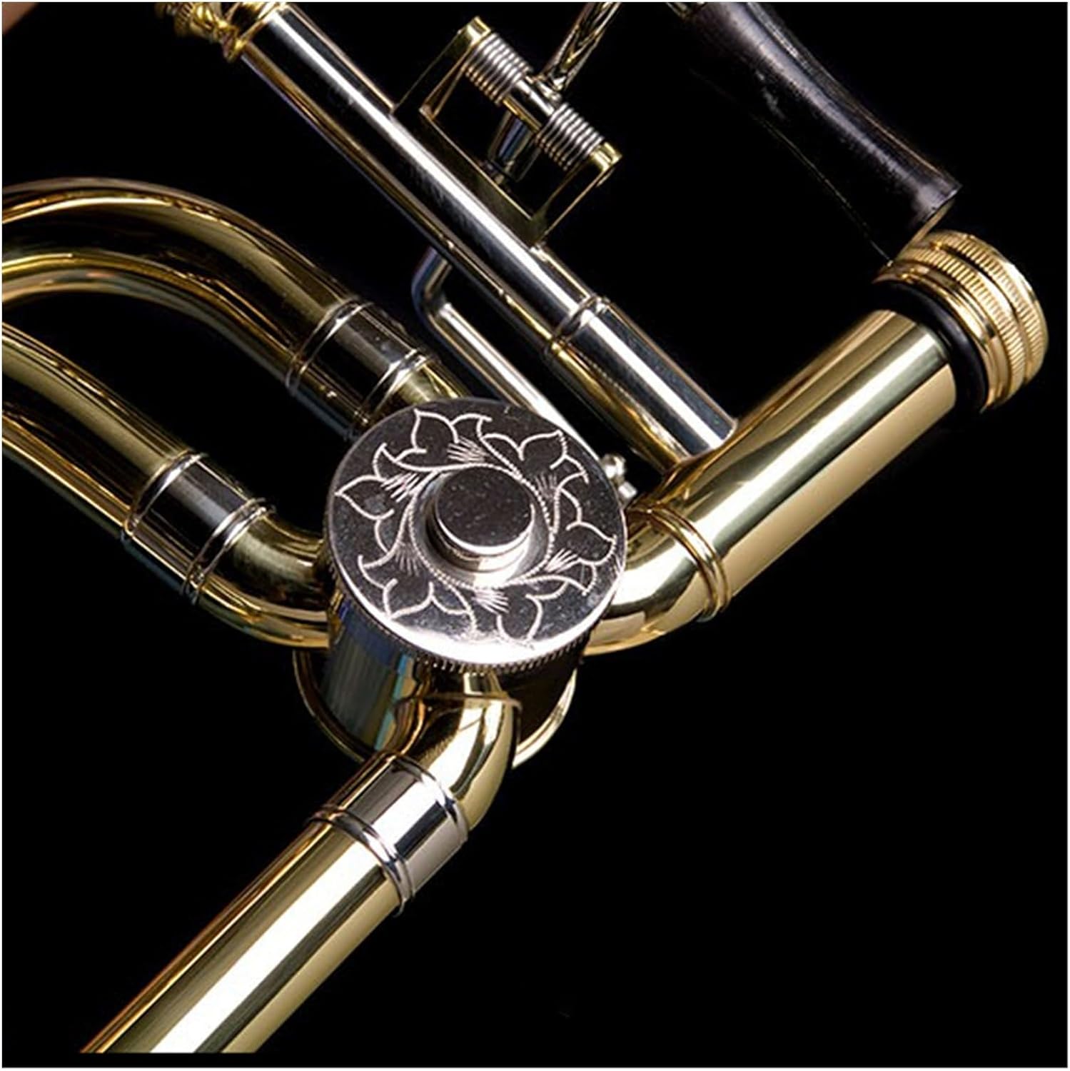 Trombone instrument tenor brass instrument B flat
