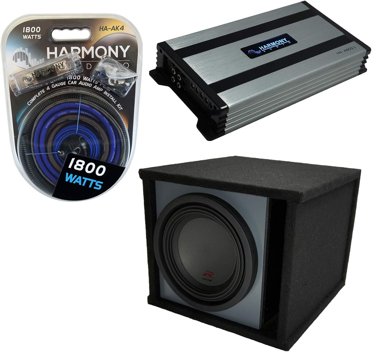 Harmony Audio Universal Car Stereo Paintable Ported 10