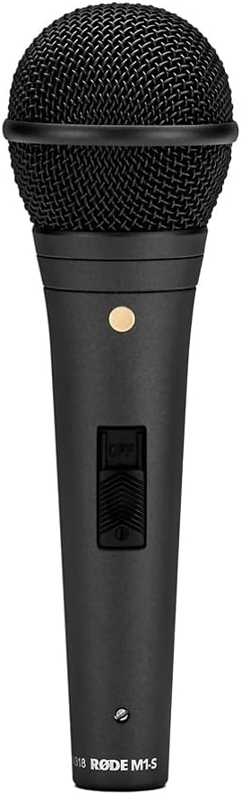 Rode M1-S Live Performance Dynamic Microphone, Black