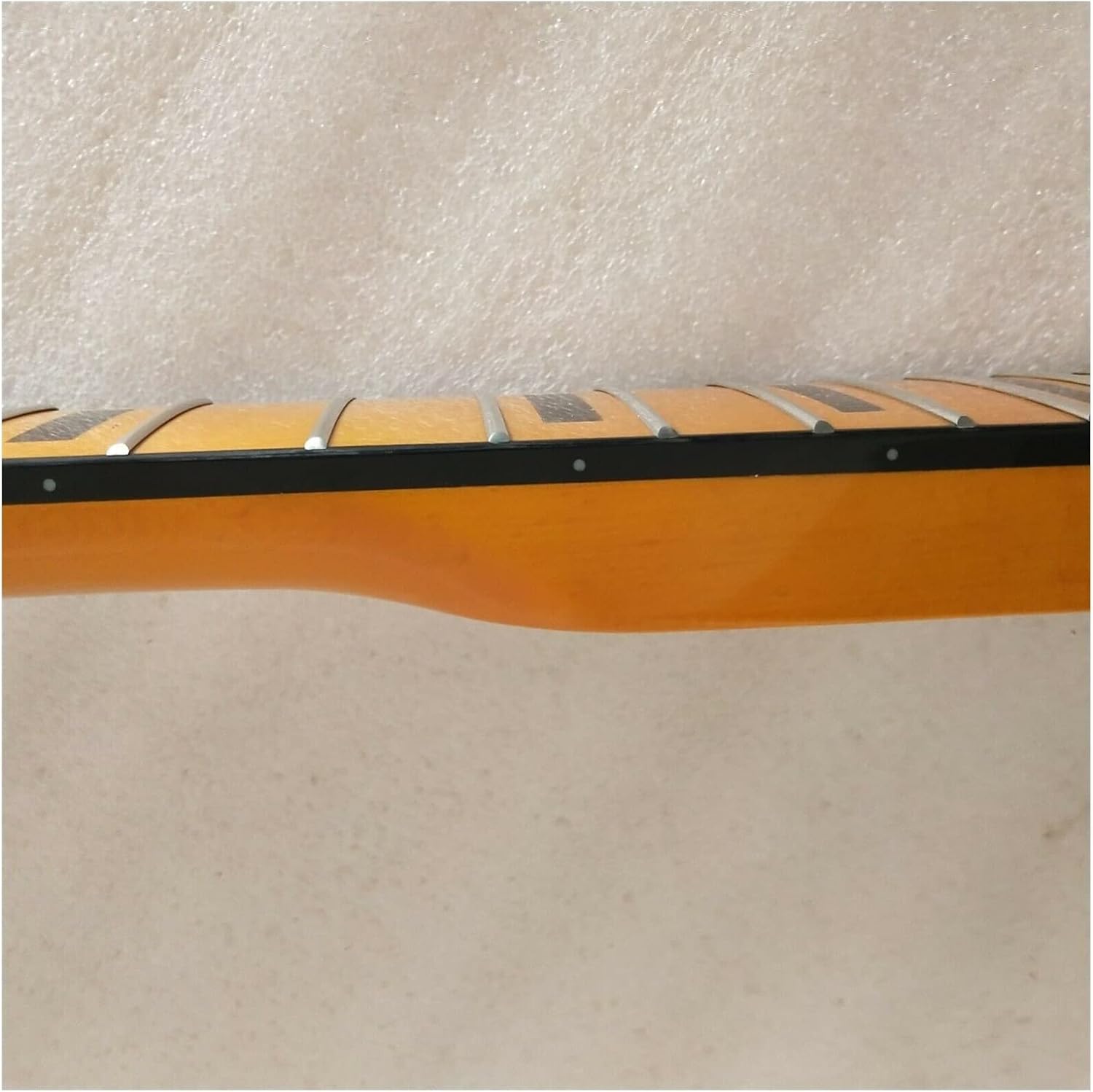 DIY Guitar Neck Maple 20 Fret Bass Guitar Neck Replacement 4 String Maple Fingerboard 38mm Nut Guitars Parts