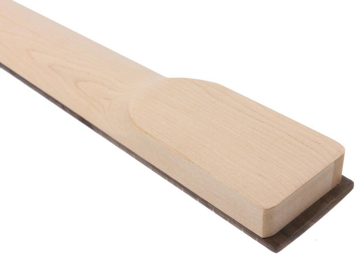 7 String Electric Guitar Neck 24 Fret 25.5inch Maple Rosewood Fretboard Dot Inlay Electric Guitar Neck Replacement