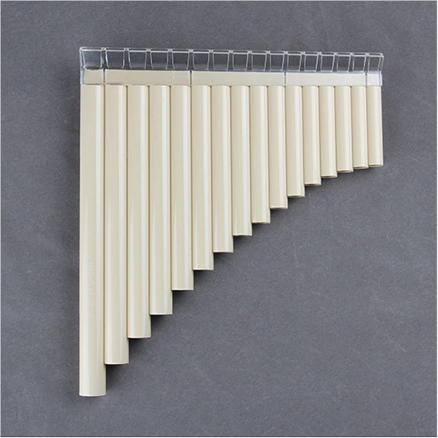 16 Pipes Pan Flute Panpipe G Key ABS Plastic Traditional Woodwind Musical Instrument for Beginner