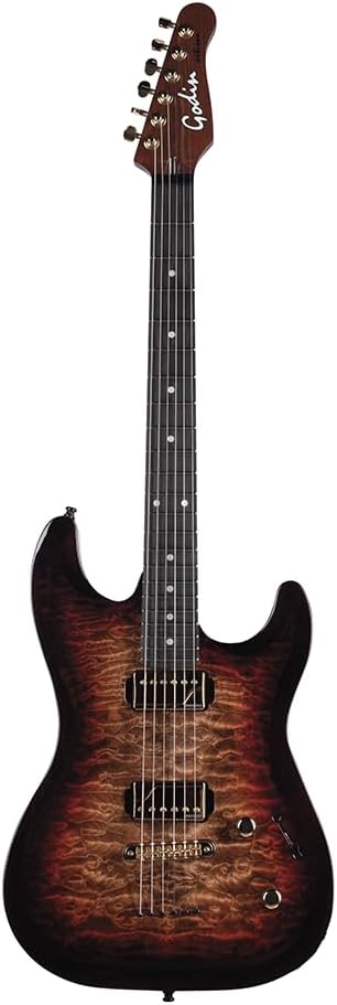 Godin Artisan ST-II Whiskeyburst EN
