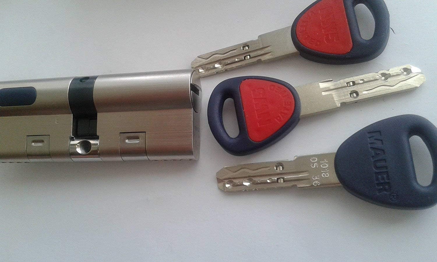 MAUER NW5 SKG Assa Abloy /.The Highest Security .Euro Cylinder Lock .with 3 Keys and Keycode Card (41/41)