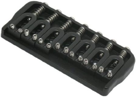 Hipshot Fixed 7-String Hardtail Electric Guitar Bridge, .Black