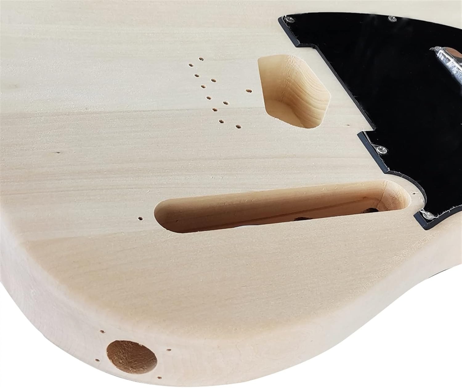 39 Inches Full Set DIY Electric Guitar Kit Basswood Body Maple Neck Unfinished All Hardware Unfinished Guitar Set (Color : 02)