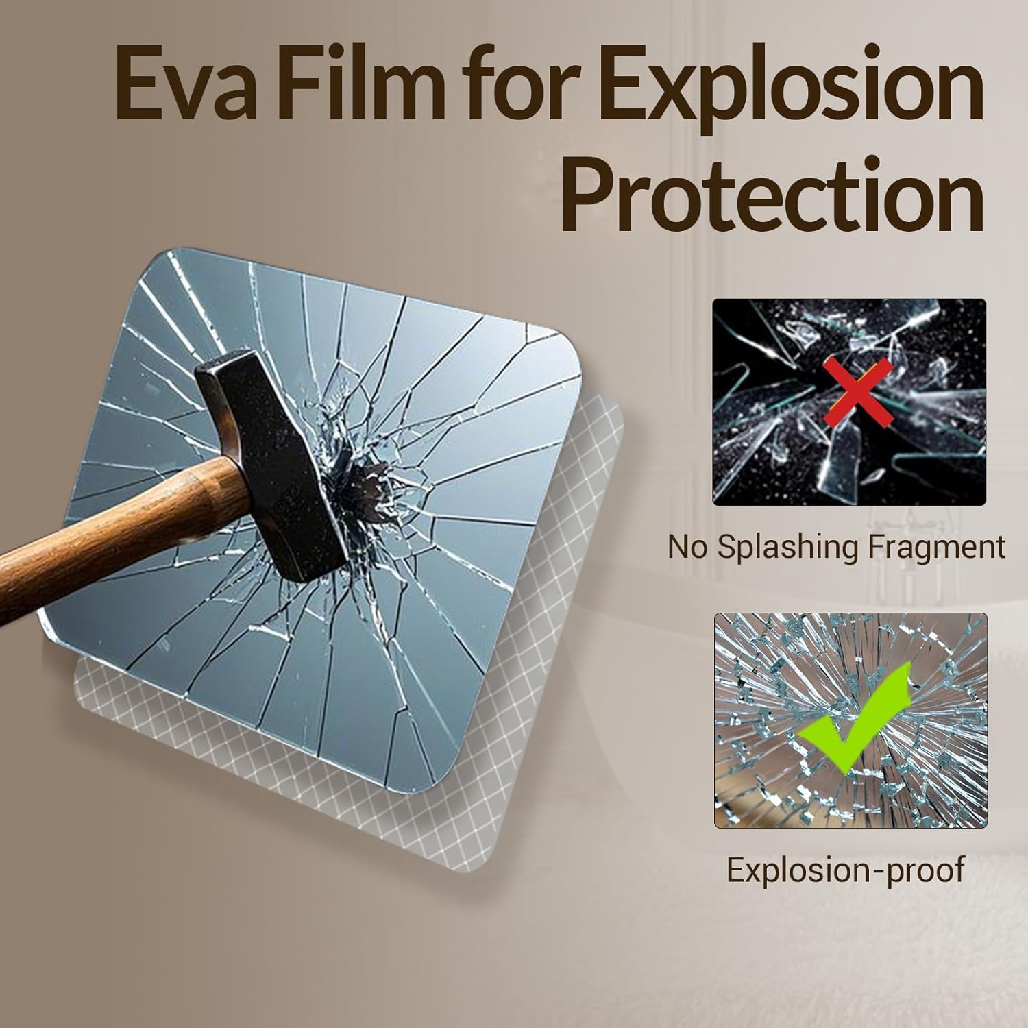 ANDY STAR Gold Bathroom Wall Mirror, 24x36 Inch Rectangle Mirror for Bathroom with Rounded Corner, Brushed Brass Rectangular Vanity Mirror with Anti-Rust Tube Metal Frame, Contemporary, Wall Mount