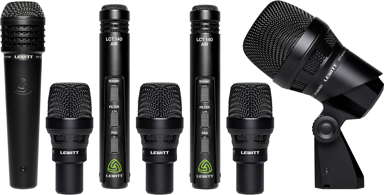 LEWITT BEATKIT PRO 7 Piece Drum Mic Kit