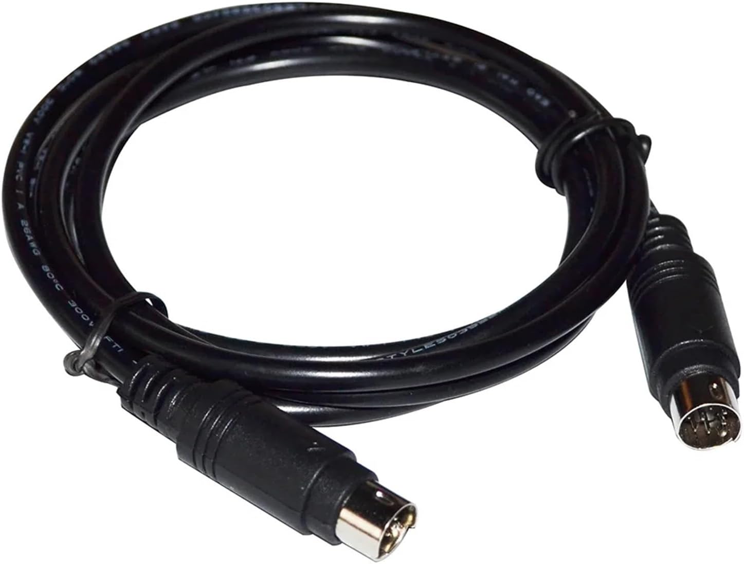 MINI DIN 8 PIN MD8 to MD8 8-PIN Male Adapter Data Cable for X5(D) MIDI Music Synthesizer to Host Port AG-002 for Macintosh(3metres)