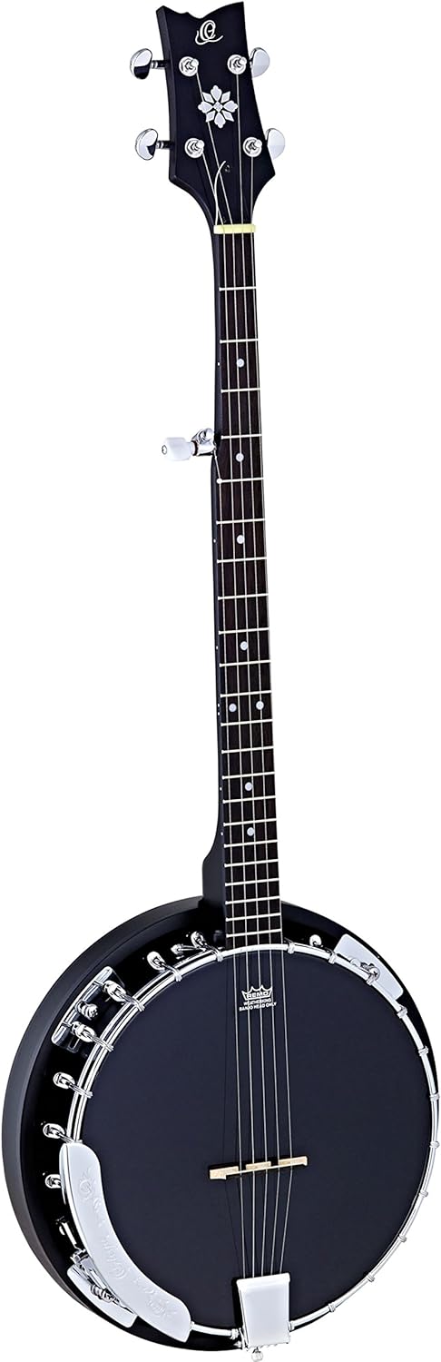 Ortega Guitars OBJ250-SBK Banjo