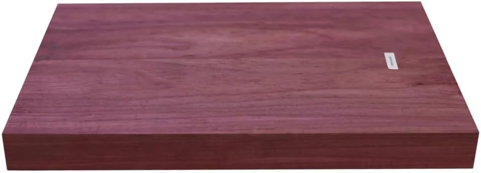 Exotic Wood Zone | Purpleheart Electric/Bass Musical Guitar | Luthier Tonewood Body Blanks | 21