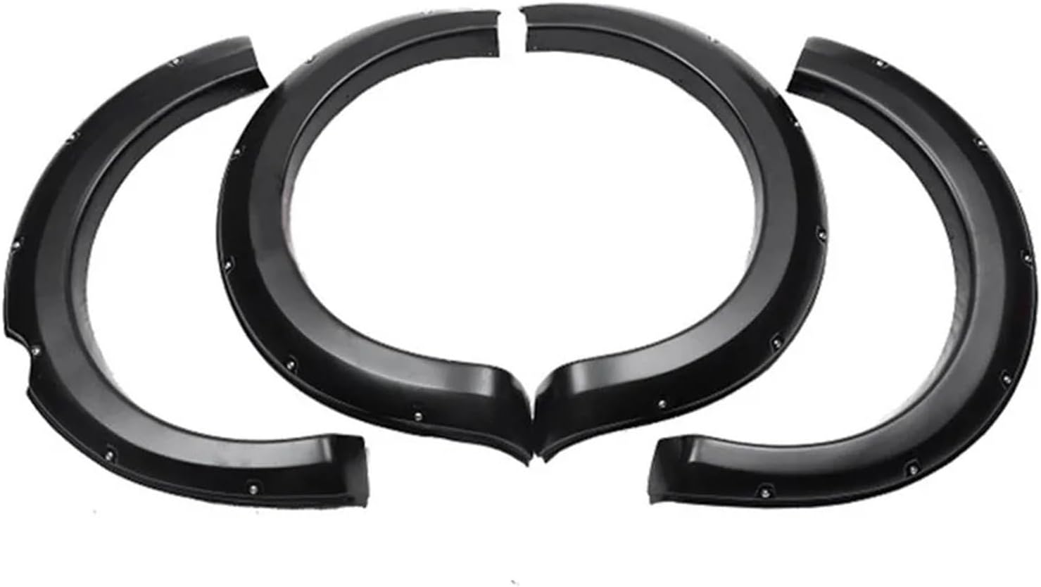 Car Fender Wth Screws Thailand Style Abs Watte Black Wheel Arch Trim Compatible for Mitsubishi Triton L200 2015-2018 Auto Parts Mud Flaps