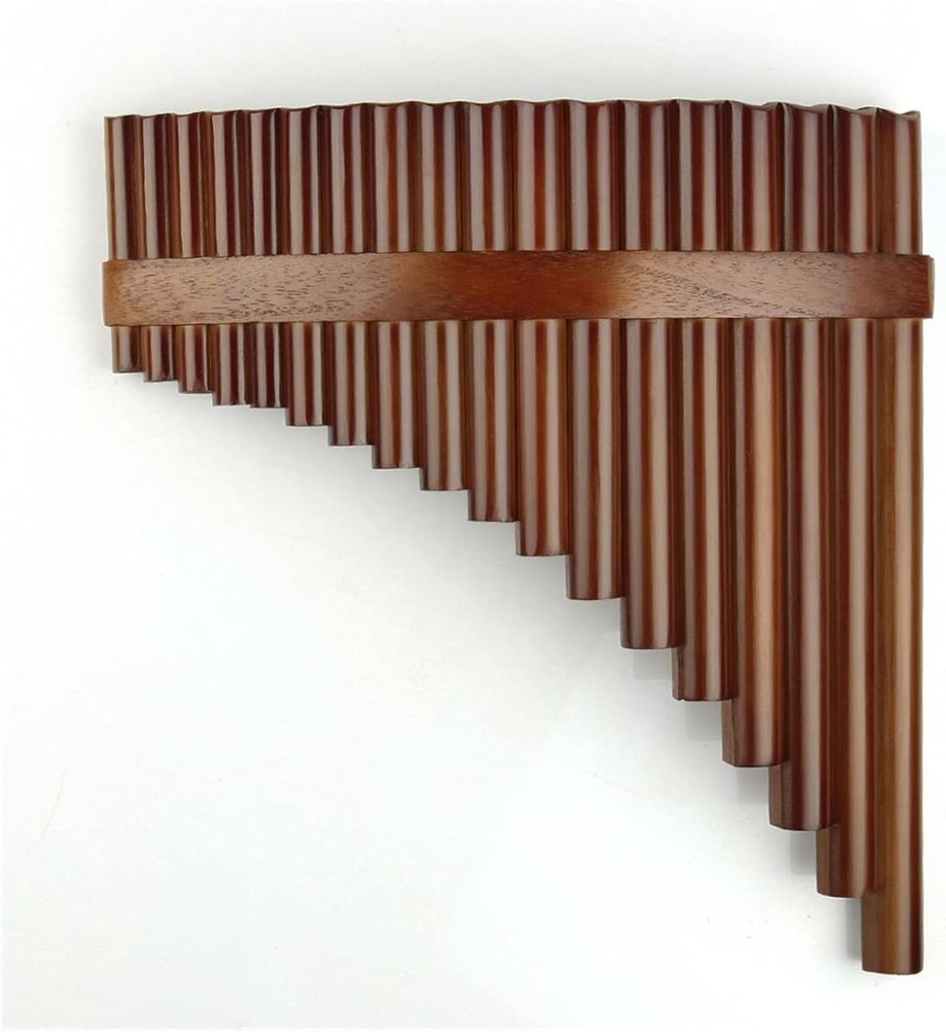 PanPipes Woodwind Instrument 18 Pipes F Key Pan Flute Woodwind Instrument Pan Flute (Color : Left-Hand)