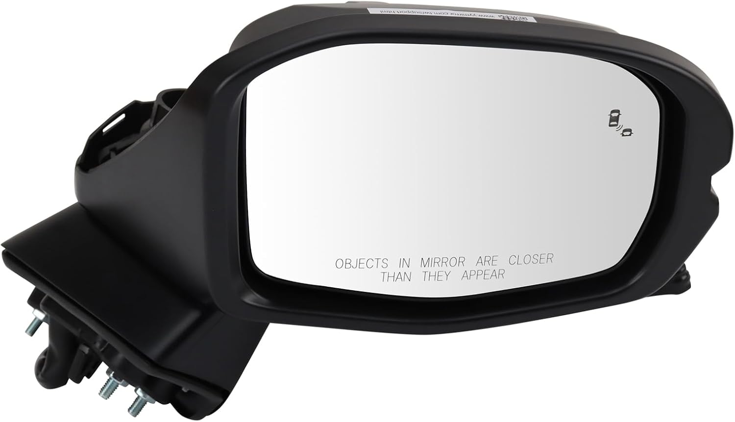 TRQ Passenger Side Mirror Assembly Power Heated Turn Signal Paint to Match Blind Spot Compatible with 2023-2024 Honda CR-V Sport Hybrid 2023-2024 CR-V EX 2023-2024 CR-V EX-L