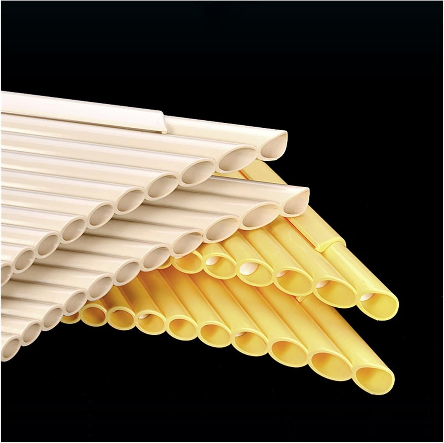 Double Row 36 Pipes Pan Flute Pan Pipe C Key ABS Plastic Traditional Woodwind Musical Instrument (Color : 3)