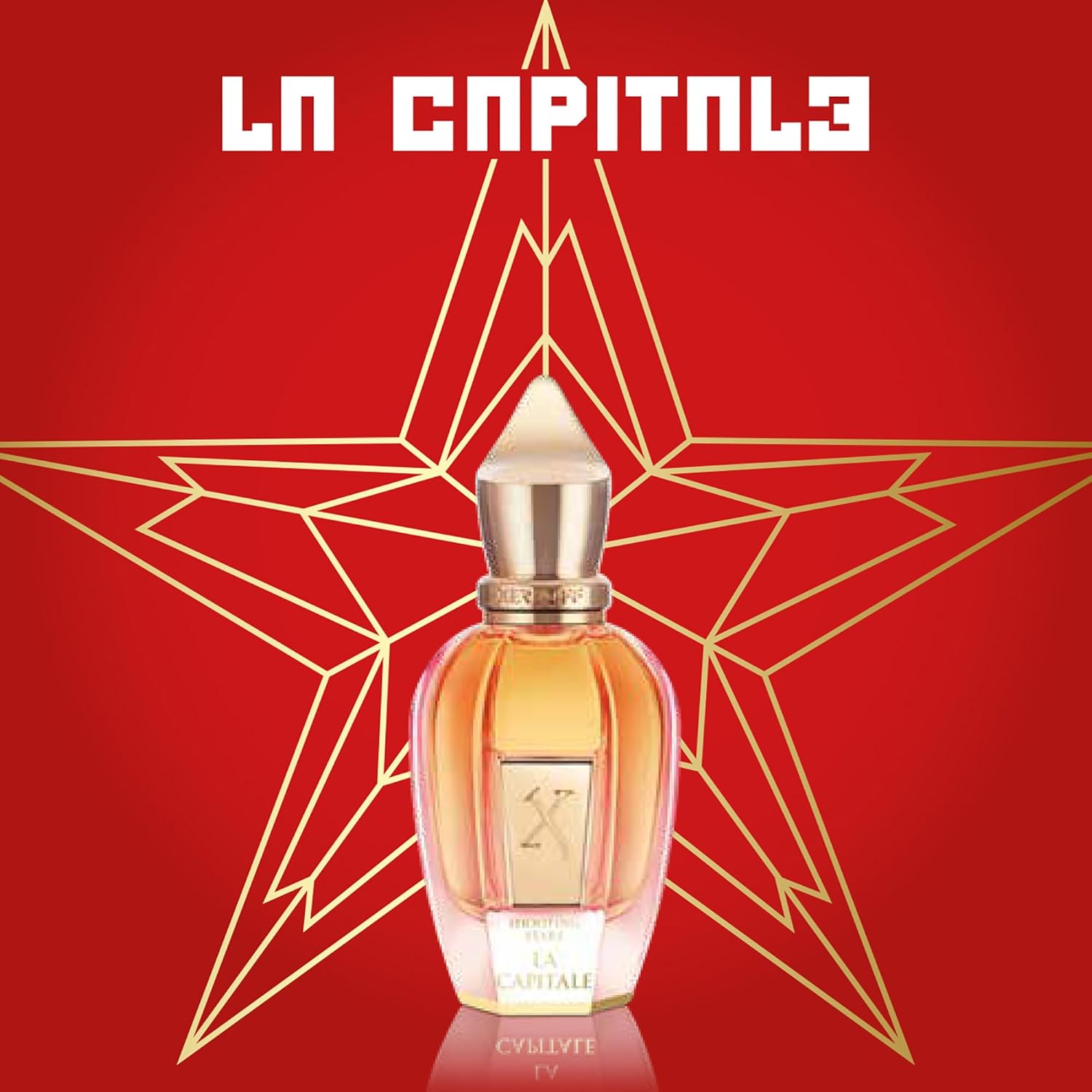 Xerjoff La Capitale Parfum, 50ml / 1.7 fl oz – Gourmand Amber Unisex Perfume (Strawberry, Leather, Vanilla)