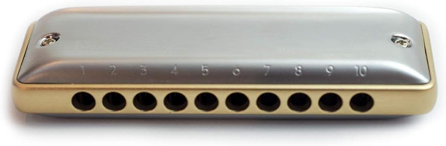 SUOFEILAIMU MarsM2 Aluminum Comb Silver Cover (Color : Key of D)