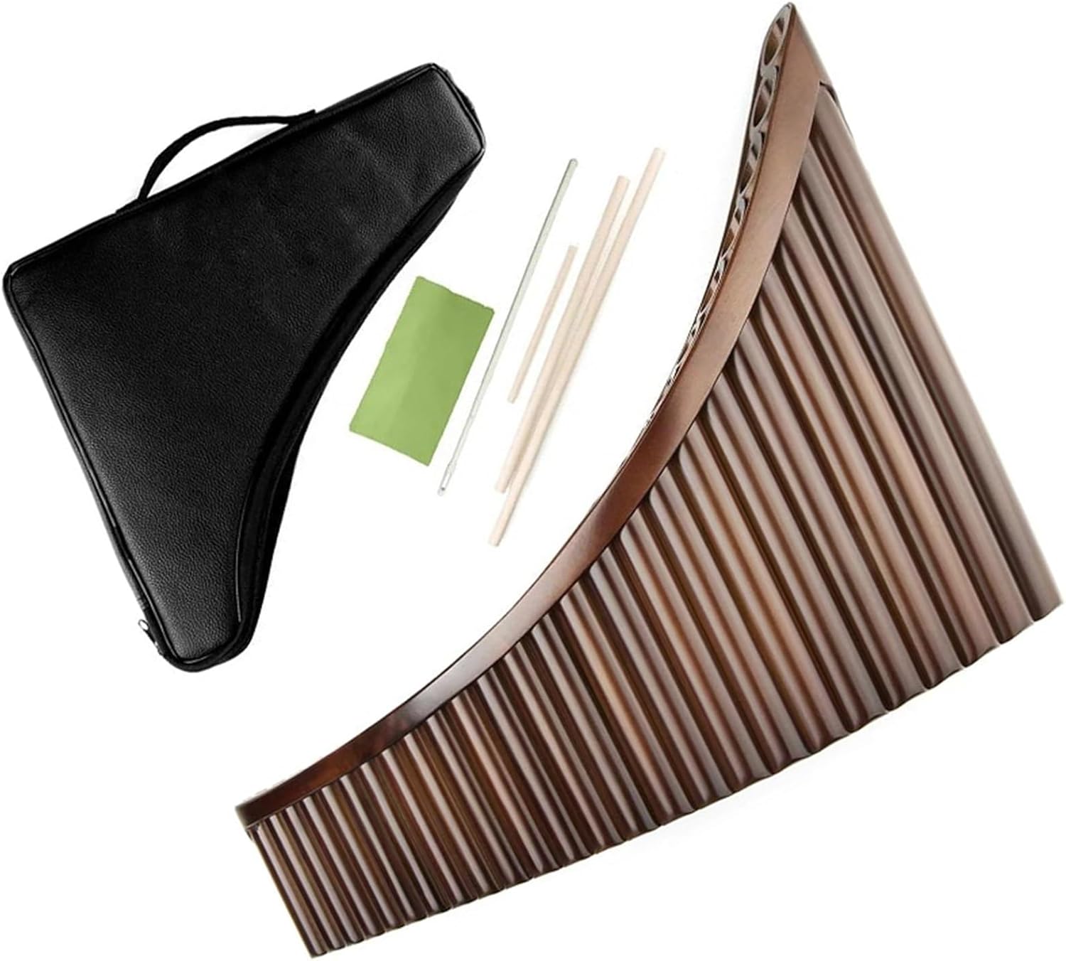 pan flute for beginners G Key 25 Pipes Pan Flute Right Hand Pan Pipes Woodwind Musical Instrument Traditional Pan Flute
