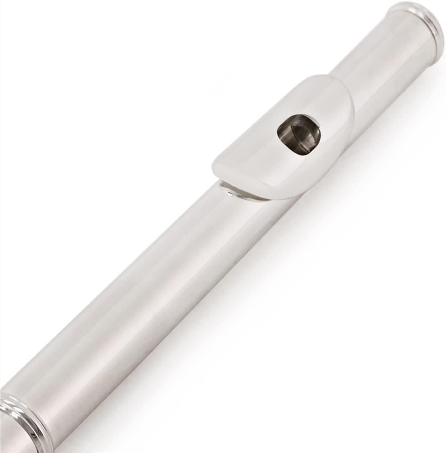 TSTS Flutes Musical Instrument Student Flute with Case 16 Hole Nickel-Silver Flute with Split E-Key Wind Instrument