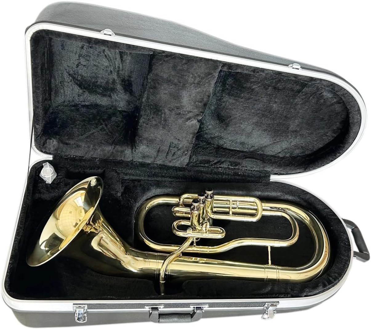 Beginner euphonium Gold Lacquer 3 Pistons Marching Instrument Euphonium