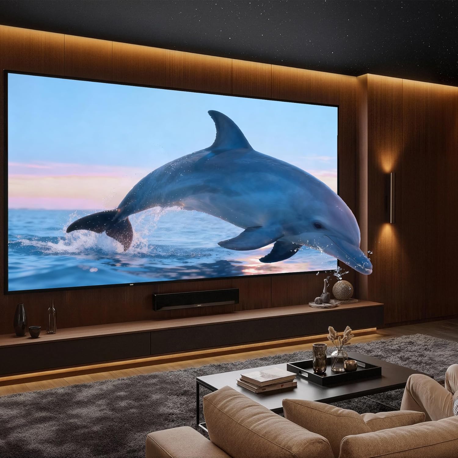 98,100,110,120, Corner Full Motion TV Wall Mount for 80,85,86,150 Inch TVs, Heavy Duty Ultra-Thin Tilt Extension Adjustable TV Bracket,VESA 300x100 to 1000x600,Holds up to 441 lbs,DY1086