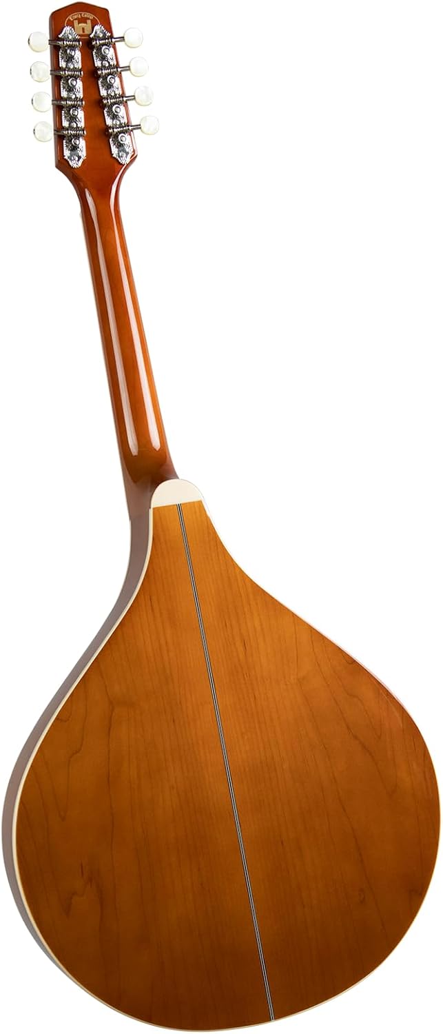 Trinity College TM-325 Celtic Octave Mandolin with Gig Bag – Solid Sitka Spruce Top, Maple Back & Sides, Santos Rosewood Fingerboard, Slim Mahogany Neck – Natural Finish