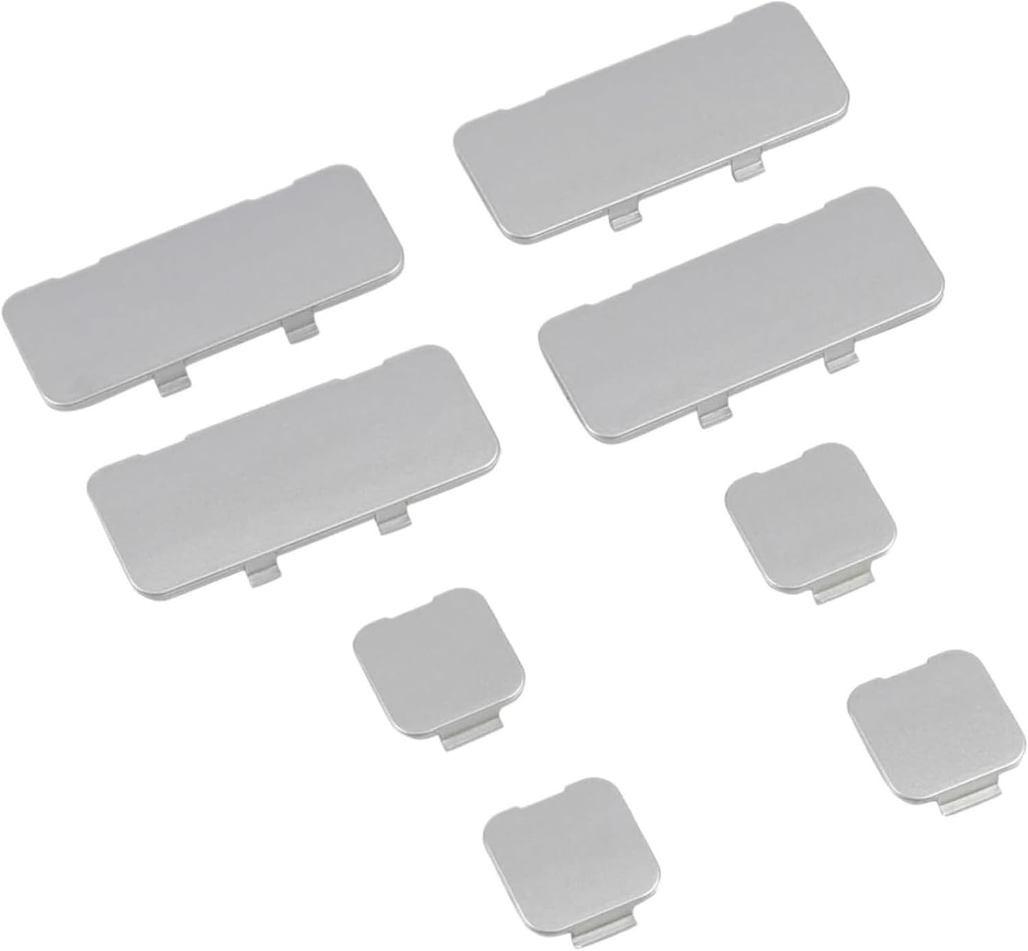 Roof Rack Rail End Luggage Cover Shell Cap Replacement Black ABS Roof Rack Rail End Covers Compatible for Toyota for Highlander 2015-2019 Replacement Shells Car-Styling(1set)