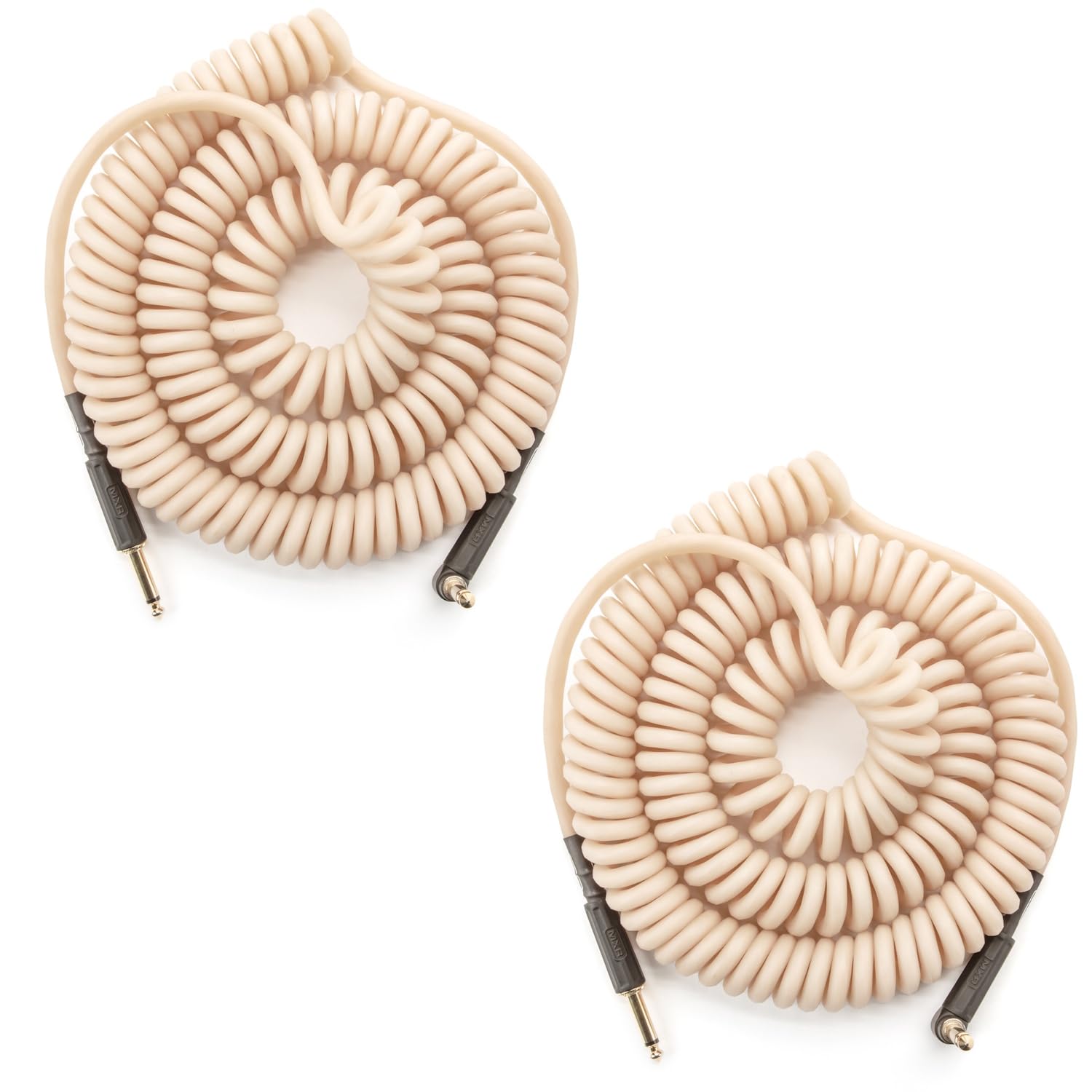 Briskdrop MXR DCICG30R Coil Instrument Cable - 2 Pack (Glow, 30 Feet)