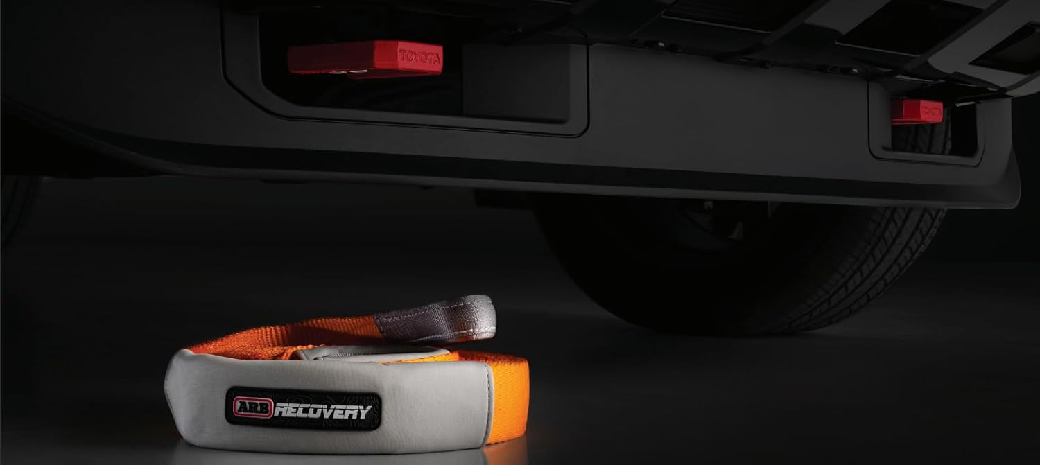 Toyota Tacoma Front Tow Hooks, Red, PT974-35250