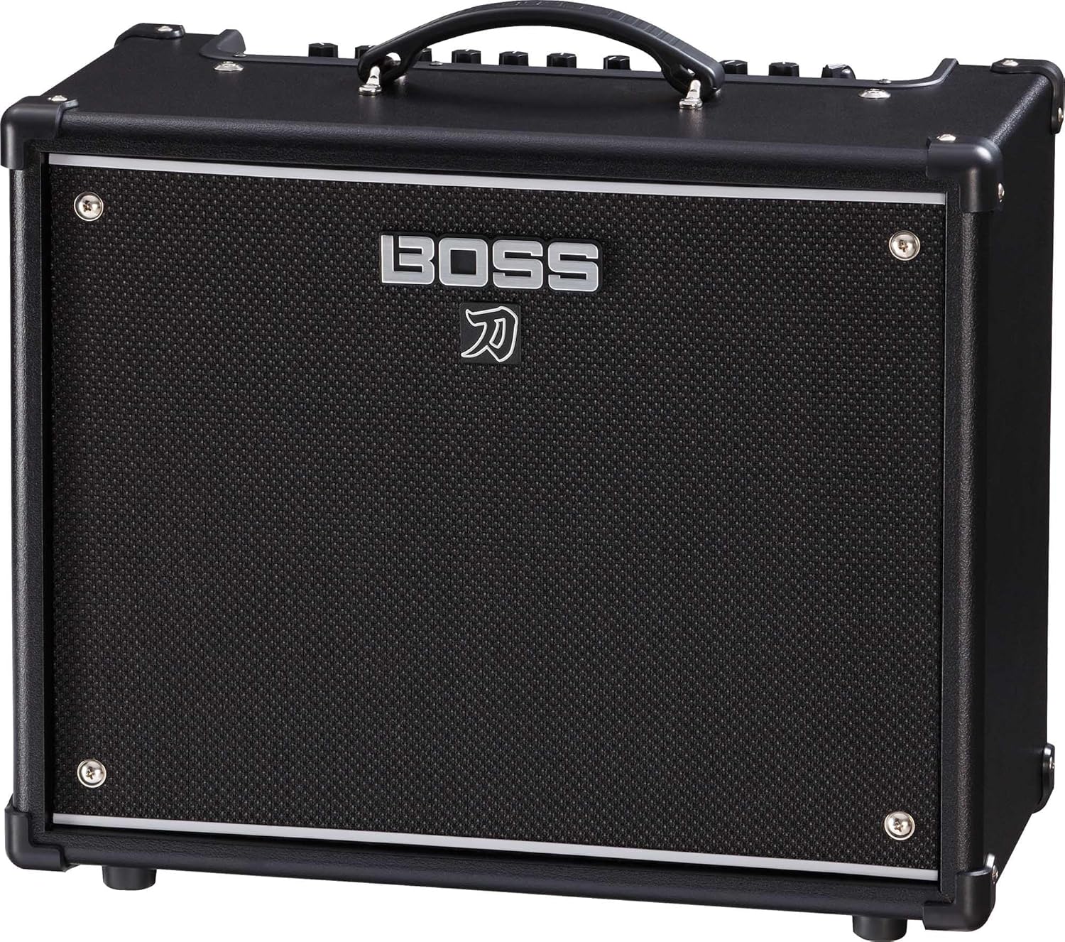 Boss Katana-50 Gen 3 50-Watt 1x12-Inch Guitar Combo Amplifier Bundle with Gearlux Instrument Cable and Picks