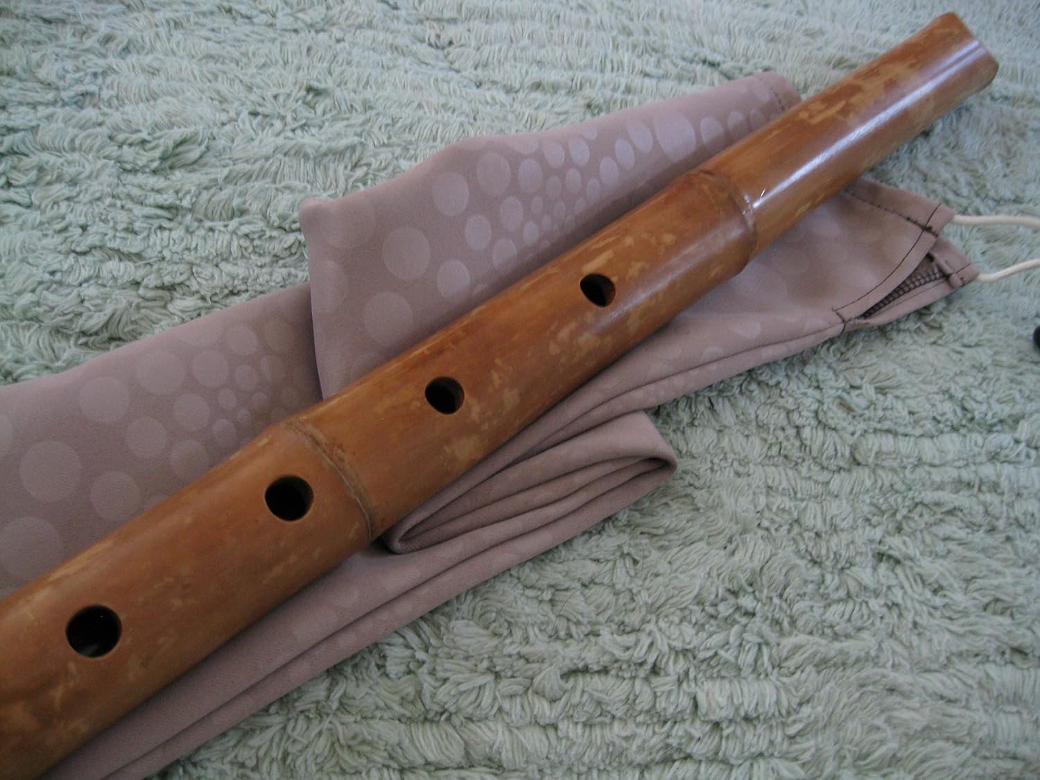 1.8 Pentatonic Shakuhachi w/o. Root End 5 Holes - Traditional Zen Instrument