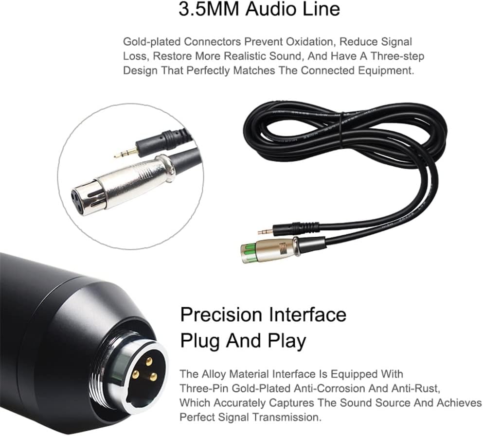 Professional Audio V8 Sound Card Set Condenser Microphone for Podcast Recording Live Broadcast (A
